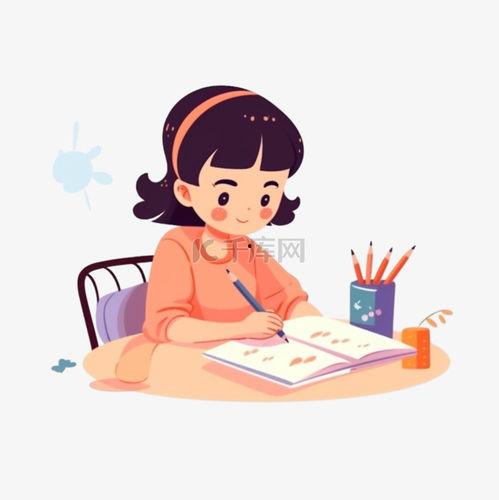 学生做作业图片,学生专注学习的生动写照